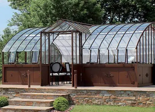 Collection de serres de jardin à l'ancienne Collection de serres de jardin à l'ancienne